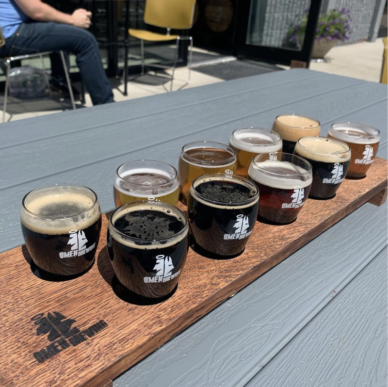 Omen brewing patio