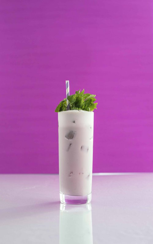 Fizzy Plum - Ramos Gin Fizz with Collective Art's Plum Blackthorn